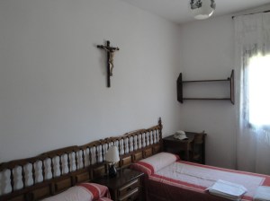 My room in the Monastery in Sahagun.