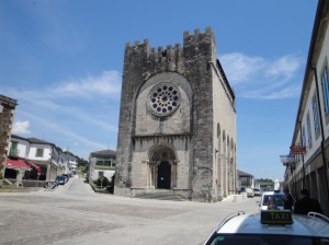 The Church in Portomarin.