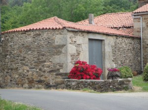 Galician home in the country.