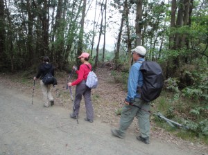 The Gomez's getting ever closer to Santiago!