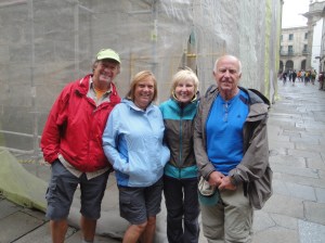 Our Canadian Camino friends who we kept running into along the way. Wayne, I'll be watching your Maple Leafs next year!