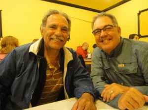 My beloved Uncle Adel, my tio, who I have literally met in places as far apart as Heidelberg, Germany, Seoul, South Korea and now, Santiago de Compostela!