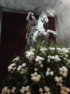 St. James, the Moorslayer, in the Cathedral, also known as St. James the Pilgrim.