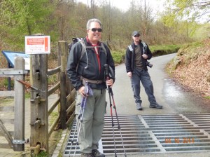 Carl and I at the LLandberis path trailhead of Mt. Snowdon.